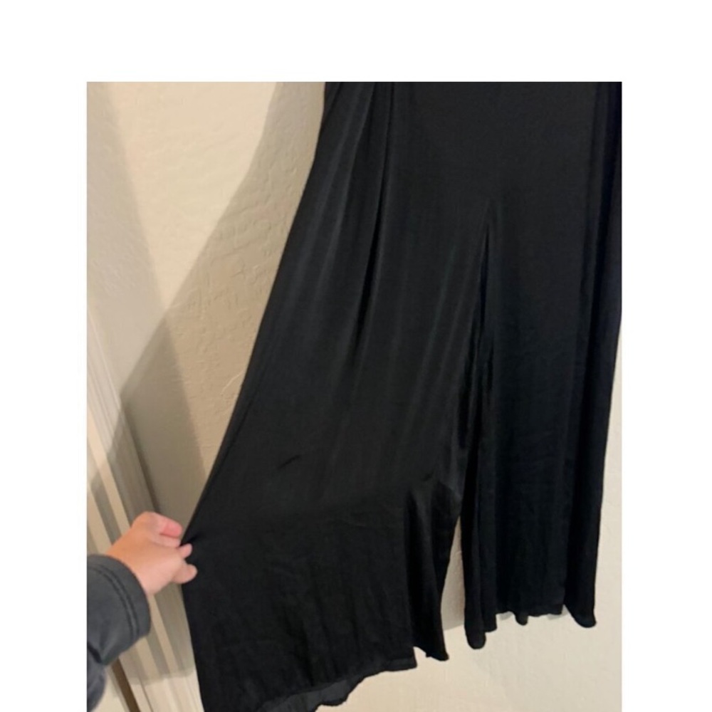 Soft Surroundings Black Wide-Leg Palazzo Pants